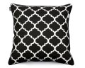 Poduszka dekoracyjna Clover Black White 60x60cm