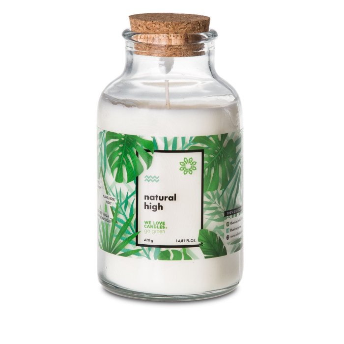 Świeca sojowa Natural high 420g