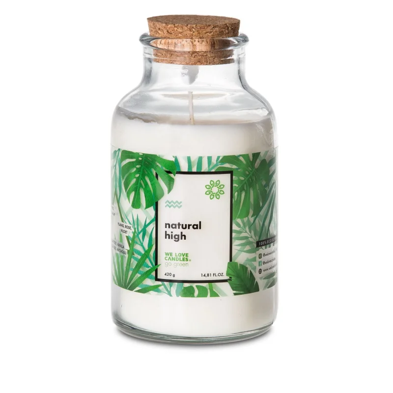 Świeca sojowa Natural high 420g