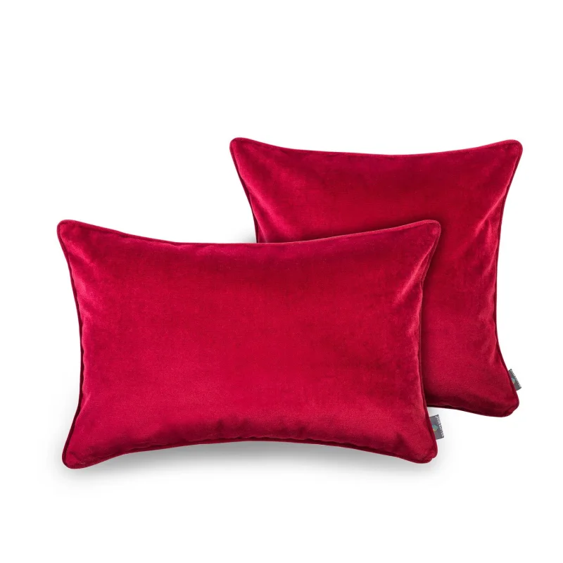 Poduszka dekoracyjna Elegant Burgundy 40x60 cm 50x50 cm