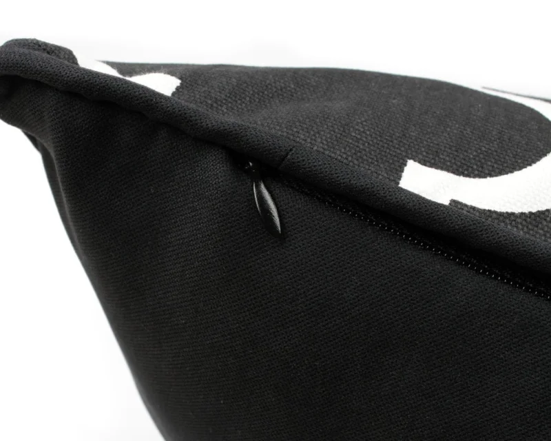 Poduszka dekoracyjna Clover Black White