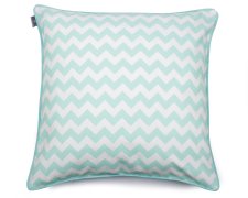 Dekorative Kissenhülle  Zig Zag Mint 60x60 cm