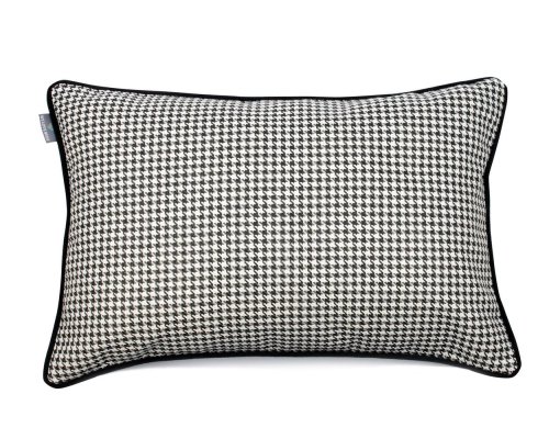 Poduszka Dekoracyjna Check Black 40x60cm