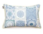 Dekorative Kissenhülle  Spain Mosaic Blue 40x60 cm
