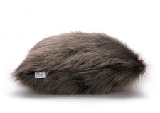 Dekorative Kissenhülle Fluffy Chocolatte