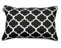 Poduszka dekoracyjna Clover Black White 40x60cm