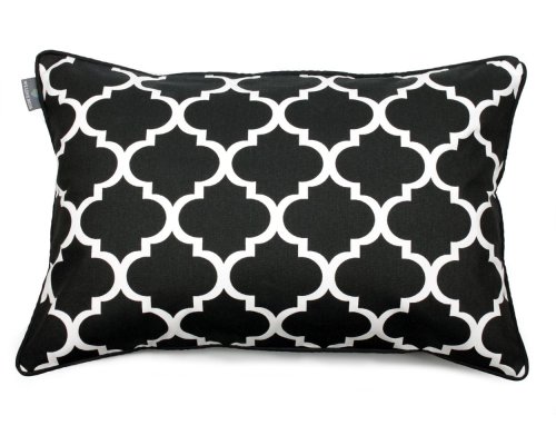 Poduszka dekoracyjna Clover Black White 40x60cm