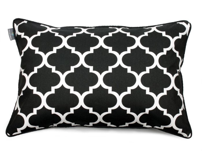 Poduszka dekoracyjna Clover Black White 40x60cm